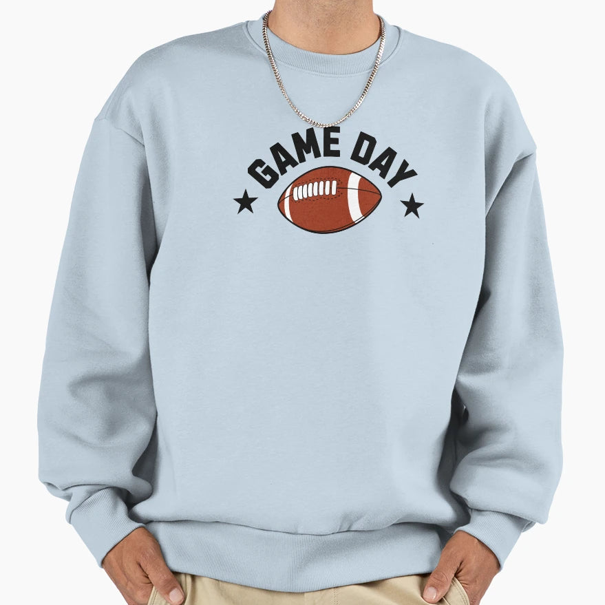 Football Game Day Sweatshirt - Minimalist Print Unisex - T-Shirt, Sweatshirt, Hoodie