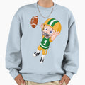 Football Sweatshirt - Unique Graphic Men Women - T-Shirt, Sweatshirt, Hoodie