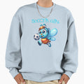 Funny Bee Soccer Sweatshirt - Trendy Graphic Unisex - T-Shirt, Sweatshirt, Hoodie
