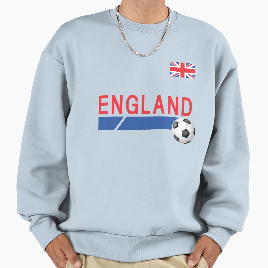 England England Football Fan Team Sweatshirt - Unique Graphic for Adults - T-Shirt, Sweatshirt, Hoodie