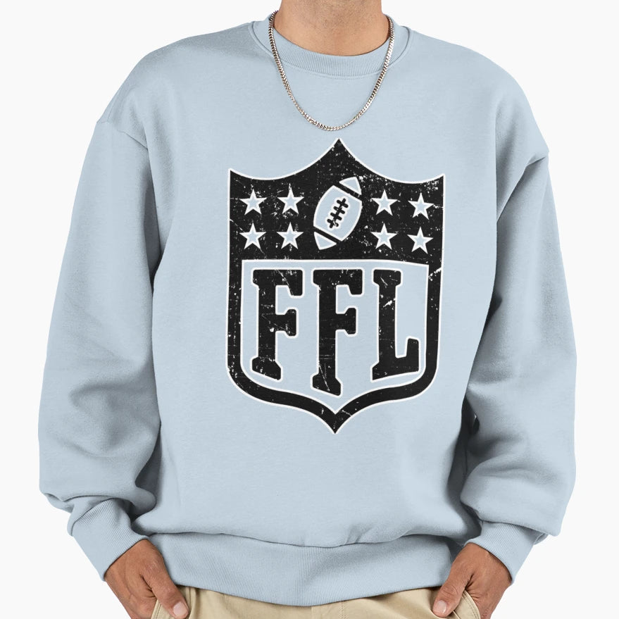 Fantasy Football Distressed Ffl T-Shirt - Streetwear Style for Adults - T-Shirt, Sweatshirt, Hoodie