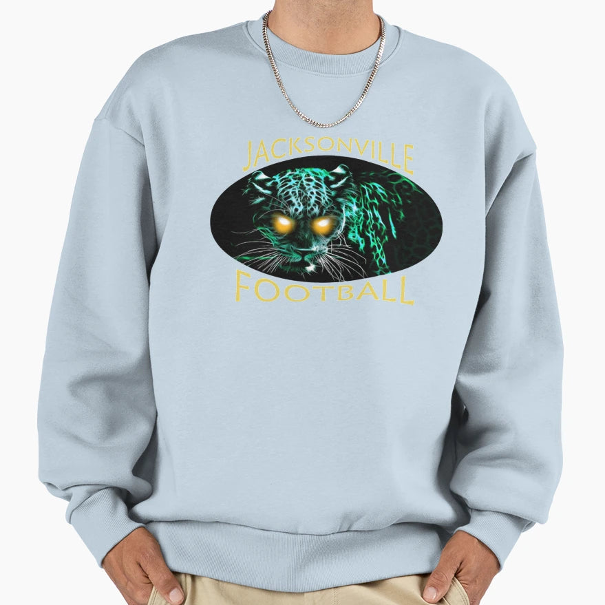 Jacksonville Football Sweatshirt - Custom Art Print Men Women - T-Shirt, Sweatshirt, Hoodie
