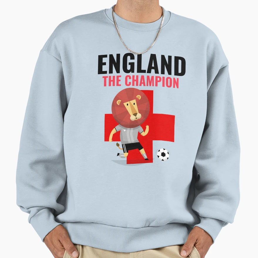 England Team Supporter World Cup Sweatshirt - Trendy Graphic Men Women - T-Shirt, Sweatshirt, Hoodie