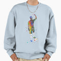 Male Soccer Player Sweatshirt - Graphic Print Unisex - T-Shirt, Sweatshirt, Hoodie