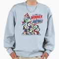 Football Is Winner Sweatshirt - Graphic Print Men Women - T-Shirt, Sweatshirt, Hoodie