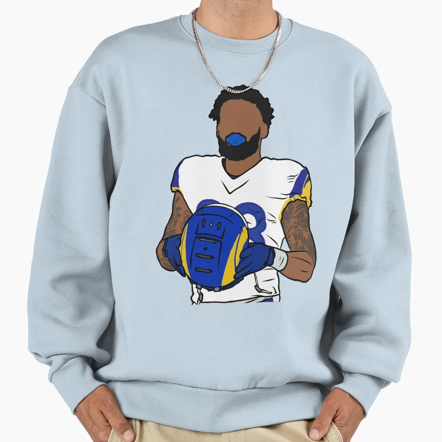Kyren Williams Celebration Sweatshirt - Unique Graphic Men Women - T-Shirt, Sweatshirt, Hoodie