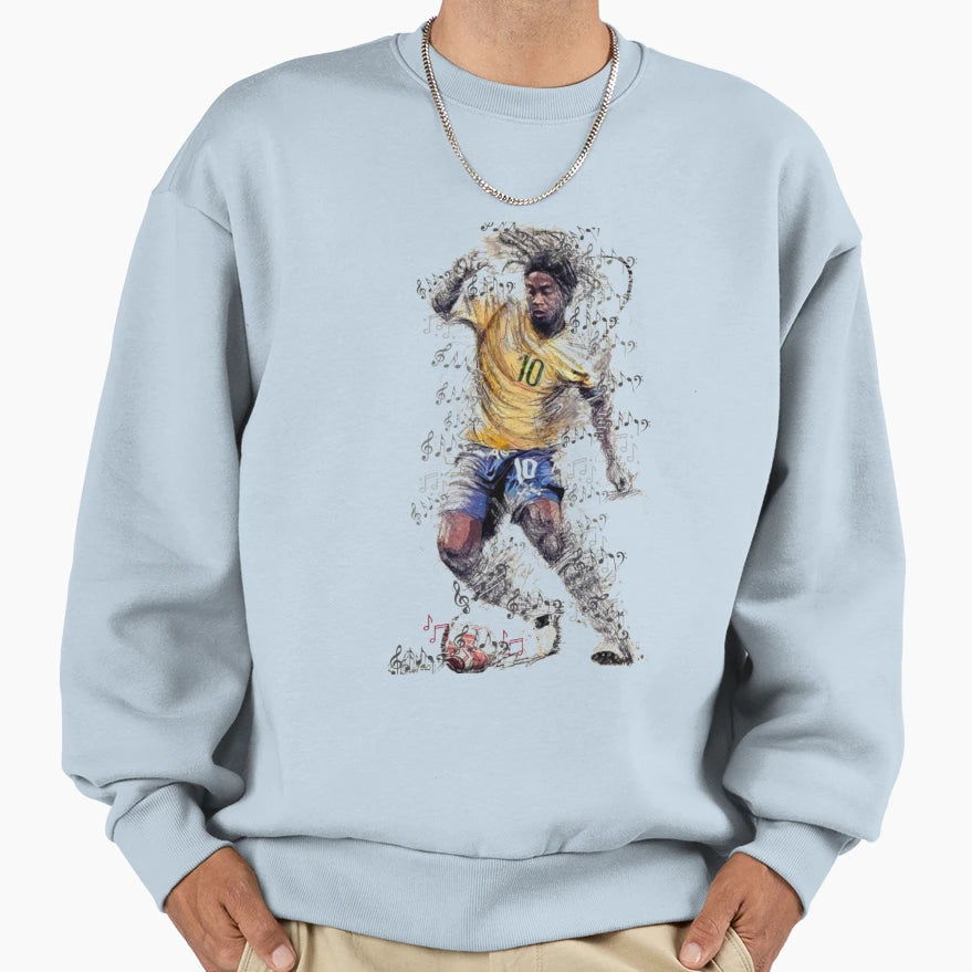 Ronaldinho T-Shirt - Unique Graphic Unisex - T-Shirt, Sweatshirt, Hoodie