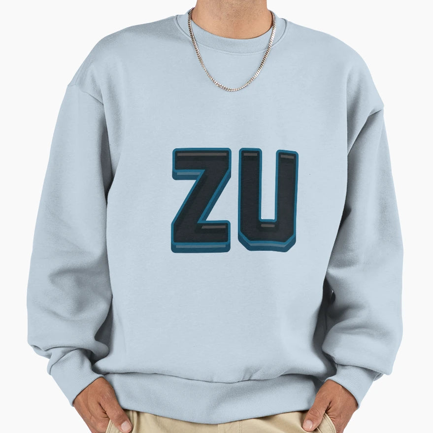 Zoom University Zu Sweatshirt - Streetwear Style for Adults - T-Shirt, Sweatshirt, Hoodie