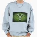 Light Green Letter Y Patch Scl Sweatshirt - Fun Novelty Design for Adults - T-Shirt, Sweatshirt, Hoodie
