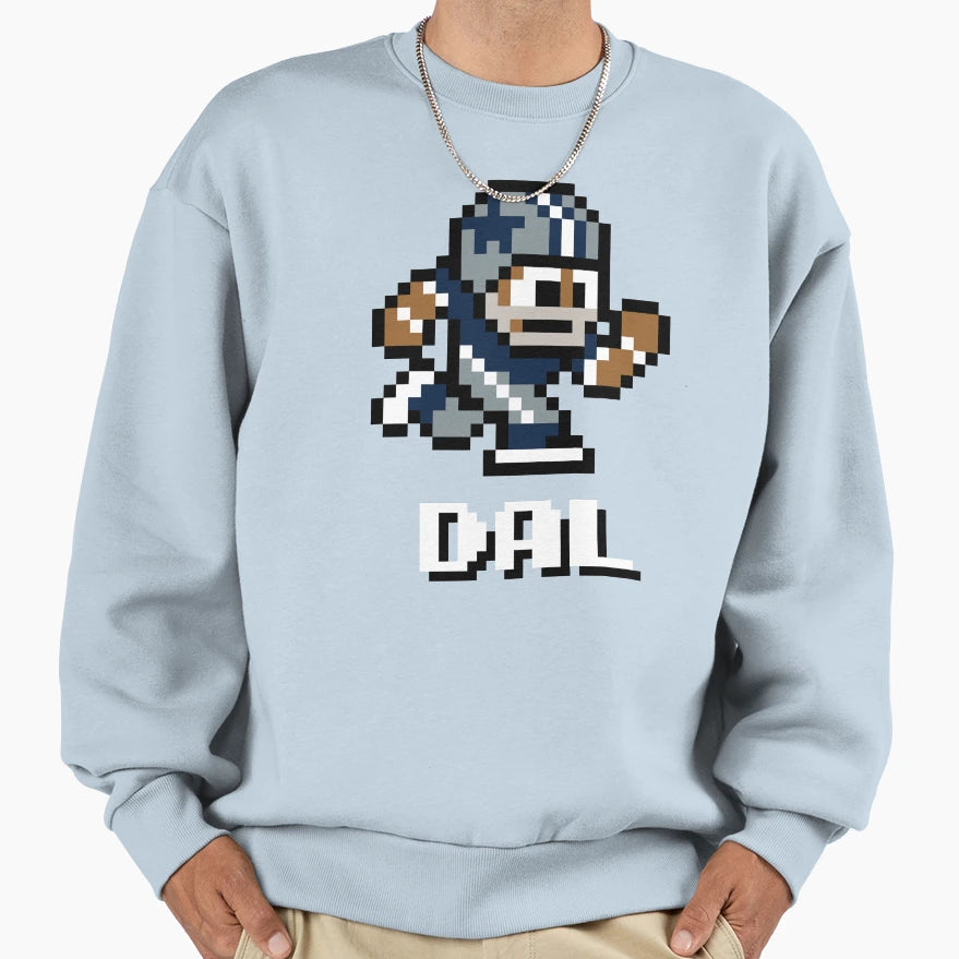 Dallas Cowboys Tecmo Super Bowl Sweatshirt - Trendy Graphic for Adults - T-Shirt, Sweatshirt, Hoodie