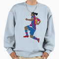 Ronaldinho Number 10 Bc Fc Sweatshirt - Aesthetic Graphic for Adults - T-Shirt, Sweatshirt, Hoodie