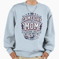 Game Day Mom Cheering Loudly Sports T-Shirt - Unique Graphic for Adults - T-Shirt, Sweatshirt, Hoodie
