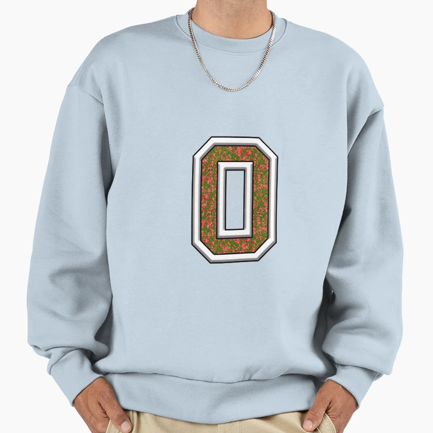 Stoney Clover Lane Letter O Sweatshirt - Custom Art Print for Adults - T-Shirt, Sweatshirt, Hoodie