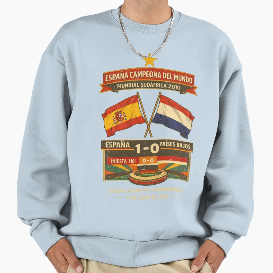 World Cup 2010 Spain Vs Netherlands Sweatshirt - Graphic Print Men Women - T-Shirt, Sweatshirt, Hoodie
