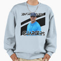 Jim Harbaugh Chargers Tariik 321 Sweatshirt - Aesthetic Graphic Men Women - T-Shirt, Sweatshirt, Hoodie