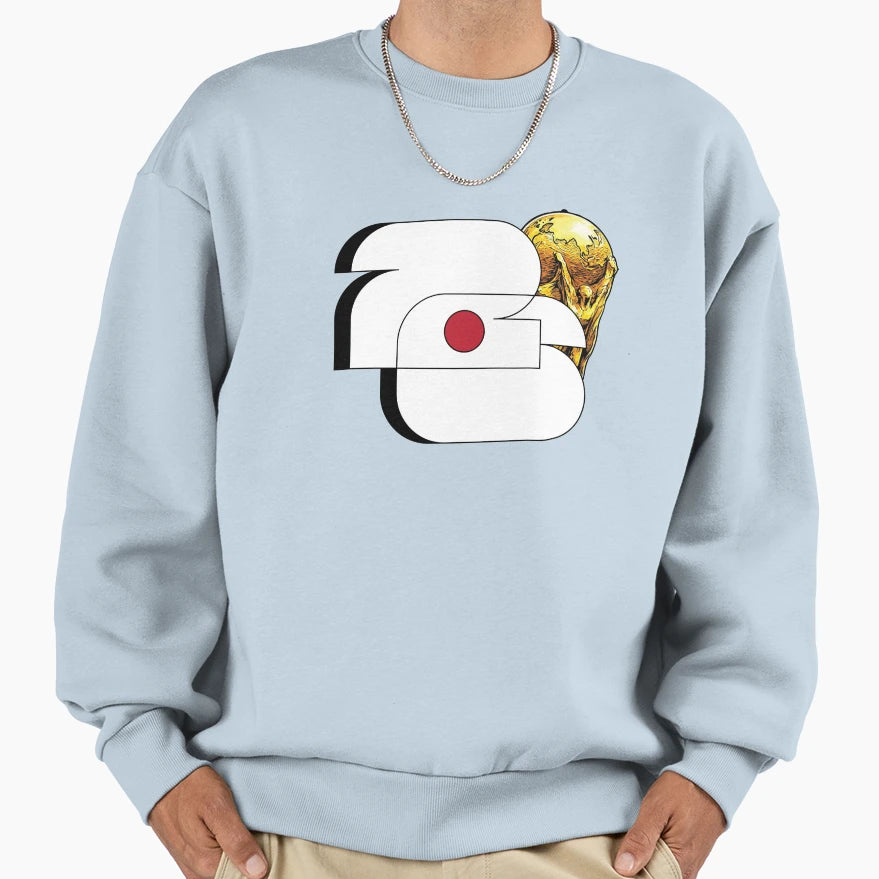 Japan Futbol Sweatshirt - Minimalist Print Unisex - T-Shirt, Sweatshirt, Hoodie