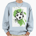 Painting World Soccer Sweatshirt - Trendy Graphic for Adults - T-Shirt, Sweatshirt, Hoodie
