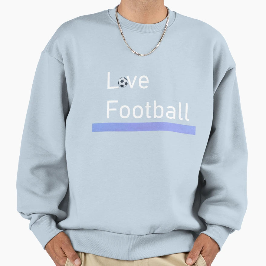 Superb Love Football Sweatshirt - Aesthetic Graphic Unisex - T-Shirt, Sweatshirt, Hoodie
