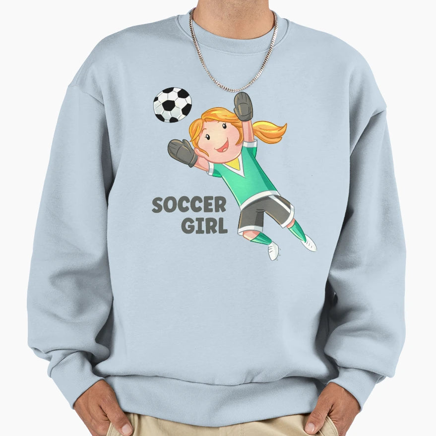 Soccer Sweatshirt - Custom Art Print for Adults - T-Shirt, Sweatshirt, Hoodie
