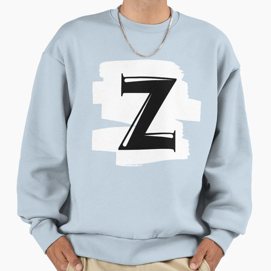 Letter Z Sweatshirt - Unique Graphic Unisex - T-Shirt, Sweatshirt, Hoodie