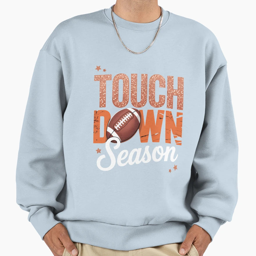 Football Sports Football Season Sweatshirt - Graphic Print Unisex - T-Shirt, Sweatshirt, Hoodie