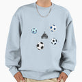 Football Set Sweatshirt - Trendy Graphic Men Women - T-Shirt, Sweatshirt, Hoodie