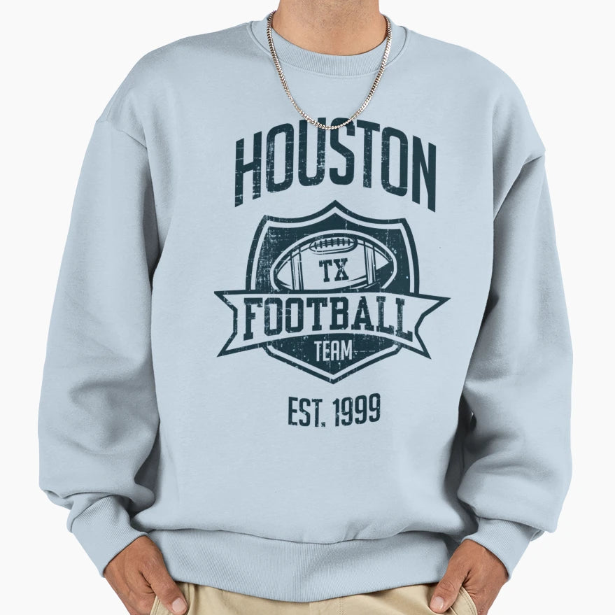 Art Houston Texans Sweatshirt - Fun Novelty Design Men Women - T-Shirt, Sweatshirt, Hoodie