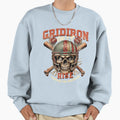 Skull Football Helmet Sweatshirt - Trendy Graphic Unisex - T-Shirt, Sweatshirt, Hoodie