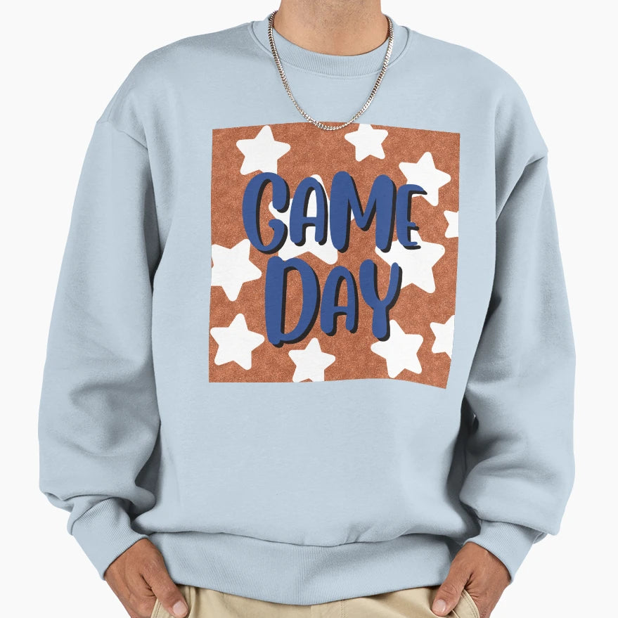 Game Day Sweatshirt - Graphic Print Unisex - T-Shirt, Sweatshirt, Hoodie