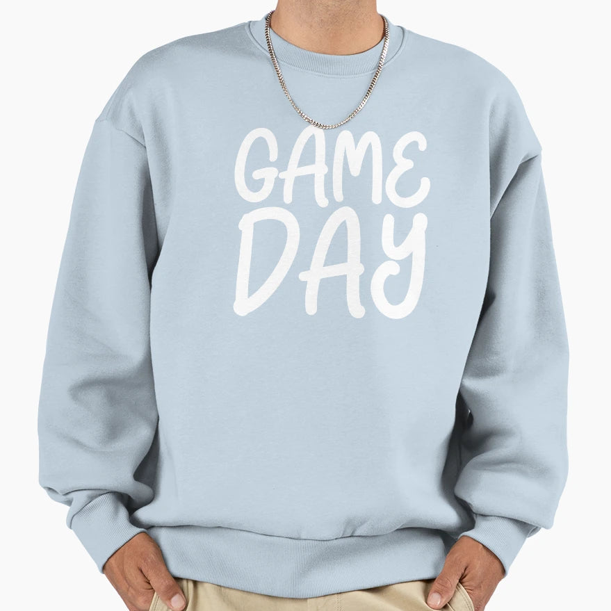 Game Day Baseball Basketball Soccer Sweatshirt - Graphic Print Unisex - T-Shirt, Sweatshirt, Hoodie