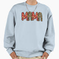Mama Softball Fastpitch Mom Sweatshirt - Graphic Print Men Women - T-Shirt, Sweatshirt, Hoodie