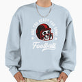 American Football Skull Sports Sweatshirt - Custom Art Print for Adults - T-Shirt, Sweatshirt, Hoodie