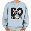 Bo Running To Play Baseball Sweatshirt - Graphic Print Unisex - T-Shirt, Sweatshirt, Hoodie