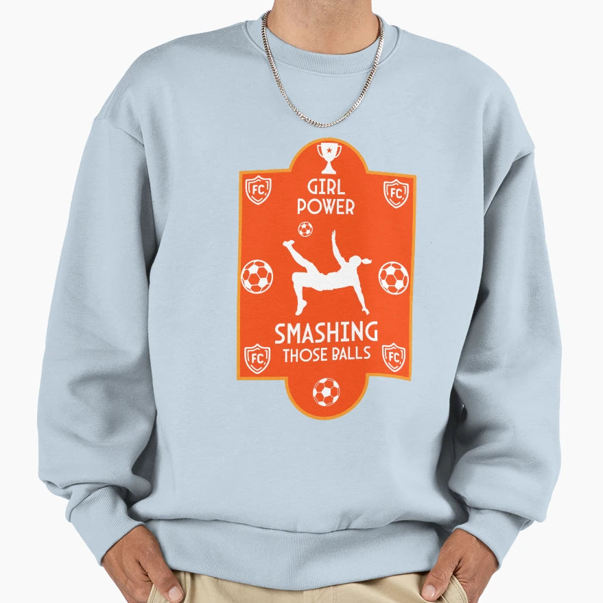 Womens Football Soccer Players Sweatshirt - Custom Art Print Unisex - T-Shirt, Sweatshirt, Hoodie