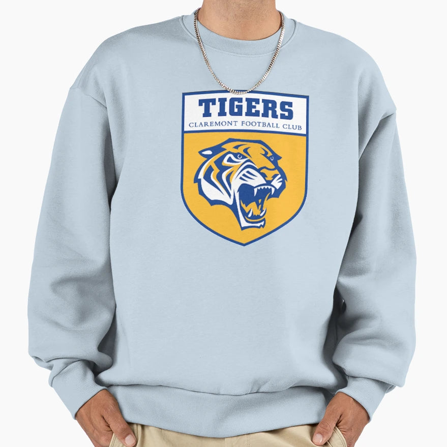 Claremont Football Club Afl Footy Sweatshirt - Trendy Graphic for Adults - T-Shirt, Sweatshirt, Hoodie