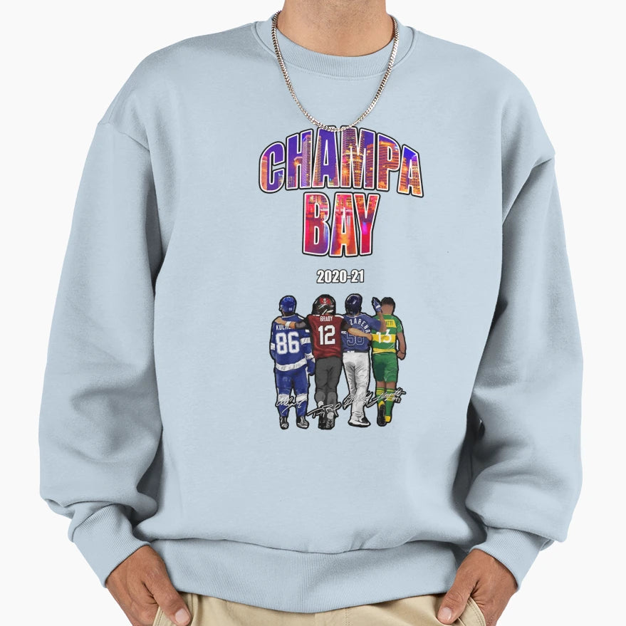 Champa Bay Sweatshirt - Trendy Graphic Men Women - T-Shirt, Sweatshirt, Hoodie