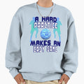Hard Practice Makes Easy Game Soccer Sweatshirt - Trendy Graphic Unisex - T-Shirt, Sweatshirt, Hoodie