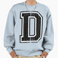 Big Varsity Letter D Sweatshirt - Minimalist Print Men Women - T-Shirt, Sweatshirt, Hoodie