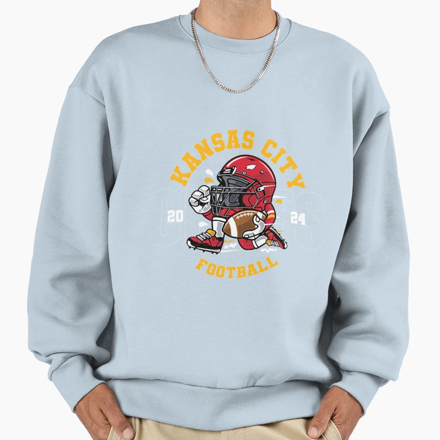 Art Kansas City Chiefs Sweatshirt - Graphic Print Men Women - T-Shirt, Sweatshirt, Hoodie