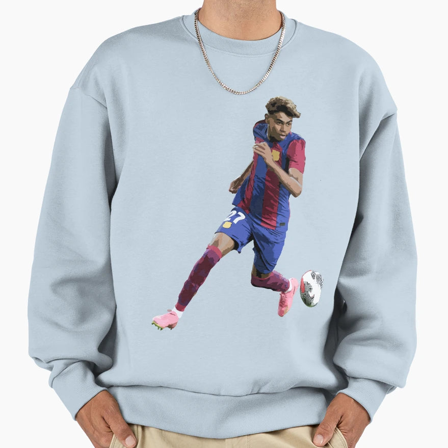 Lamine Yamal Sweatshirt - Streetwear Style for Adults - T-Shirt, Sweatshirt, Hoodie