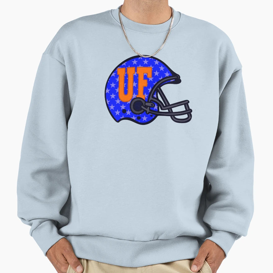 Uf Stars Football Helmet Sweatshirt - Aesthetic Graphic Unisex - T-Shirt, Sweatshirt, Hoodie