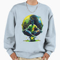 Brazil Soccer Magic Artwork Sweatshirt - Novelty Apparel Men Women - T-Shirt, Sweatshirt, Hoodie