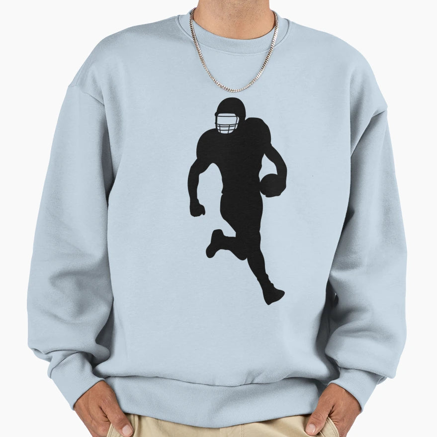 American Football Sport Footballer Gift T-Shirt - Graphic Print Men Women - T-Shirt, Sweatshirt, Hoodie
