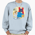 Illustration Depicting Child Sweatshirt - Streetwear Style for Adults - T-Shirt, Sweatshirt, Hoodie