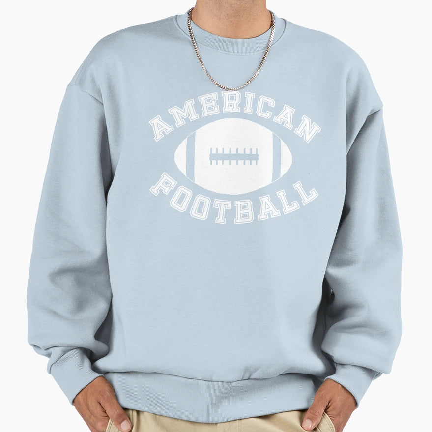 American Football Ball Version Sweatshirt - Novelty Apparel for Adults - T-Shirt, Sweatshirt, Hoodie