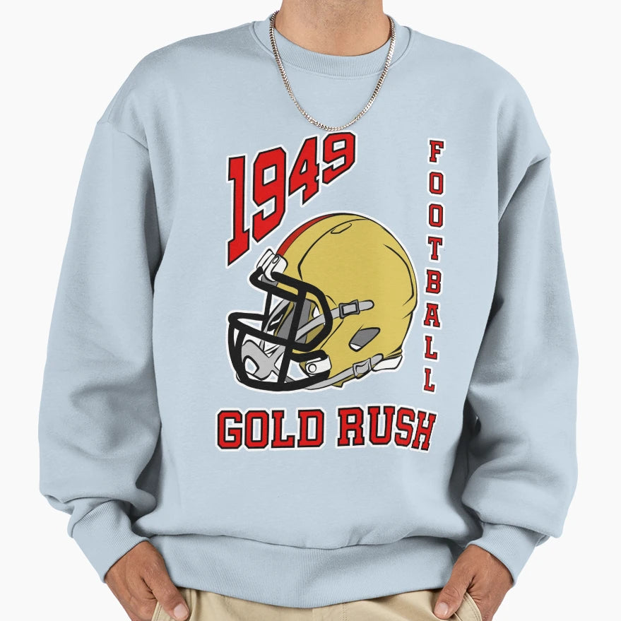 San Francisco Football T-Shirt - Aesthetic Graphic for Adults - T-Shirt, Sweatshirt, Hoodie