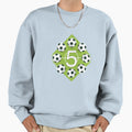 5 Birthday Soccer 5 Year Old Sweatshirt - Graphic Print for Adults - T-Shirt, Sweatshirt, Hoodie