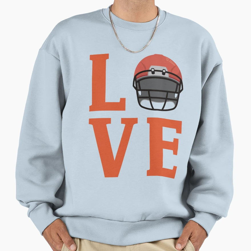 American Football Sweatshirt - Unique Graphic for Adults - T-Shirt, Sweatshirt, Hoodie