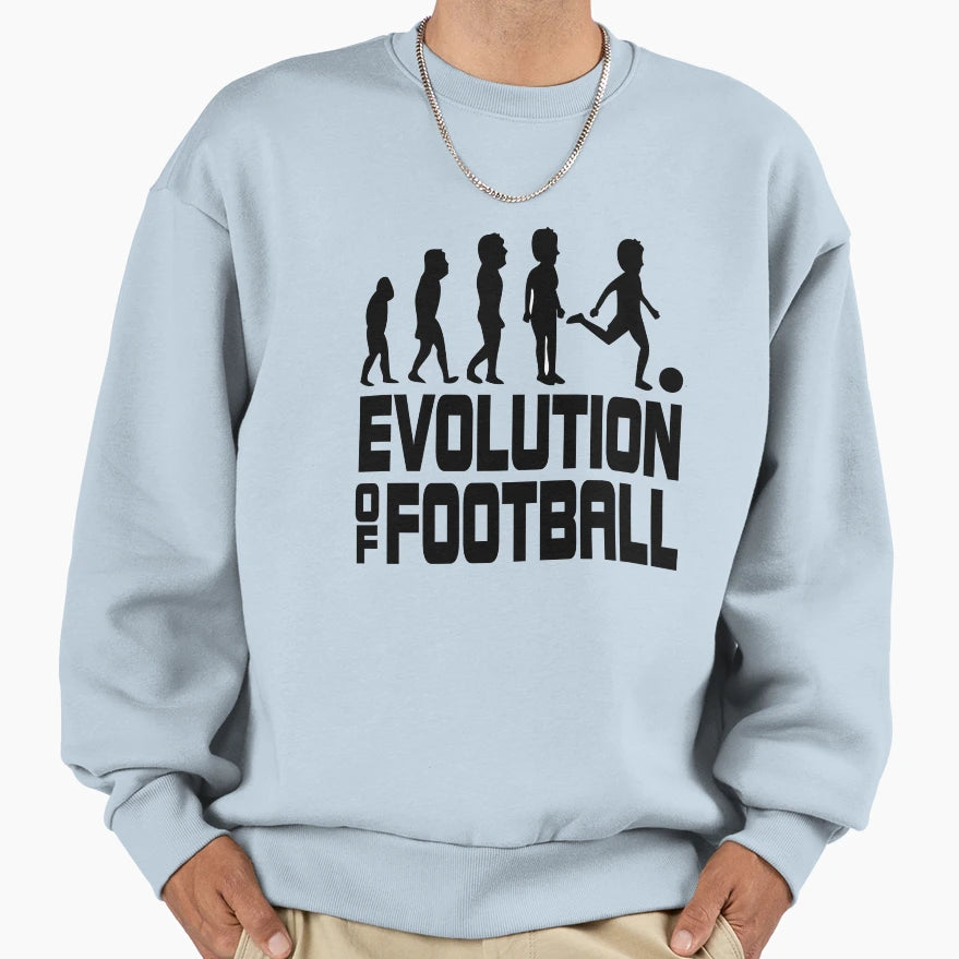 Evolution Football Sweatshirt - Novelty Apparel Men Women - T-Shirt, Sweatshirt, Hoodie