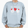 Soccer Baseball Heart Sports Sweatshirt - Casual Everyday Wear for Adults - T-Shirt, Sweatshirt, Hoodie